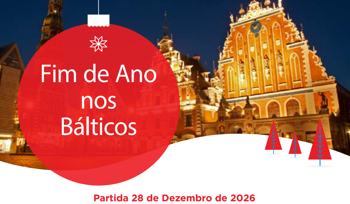 Fim do Ano nos Bálticos - Partida de Lisboa a 28 dezembro