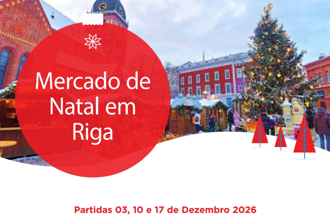 Mercado de Natal em Riga - Partidas de Lisboa